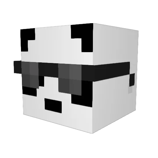 Christian230102 Minecraft avatar head, 3D render