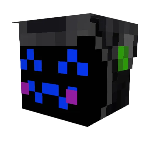 Christian434 Minecraft avatar head, 3D render