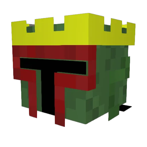 ChristianBoyUG Minecraft avatar head, 3D render