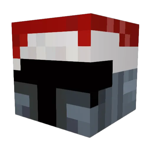 Christian_Hobbit Minecraft avatar head, 3D render