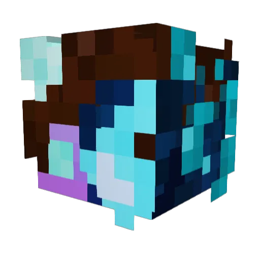 Christle2 Minecraft avatar head, 3D render