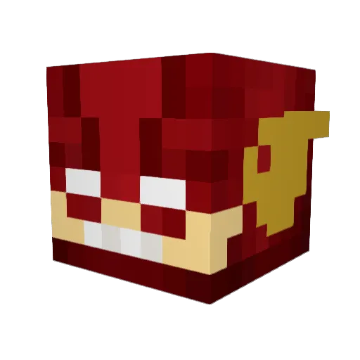 Christo291002 Minecraft avatar head, 3D render