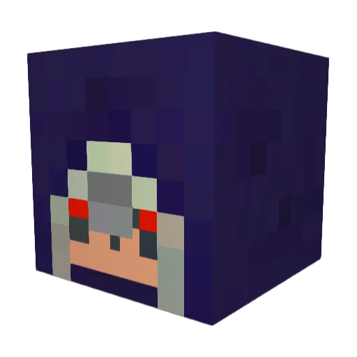Christof_187 Minecraft avatar head, 3D render