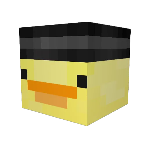 Christofferkemp Minecraft avatar head, 3D render