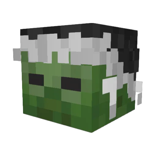 Christoph74 Minecraft avatar head, 3D render