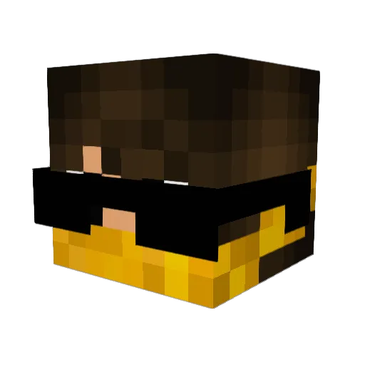 Christoph_007 Minecraft avatar head, 3D render