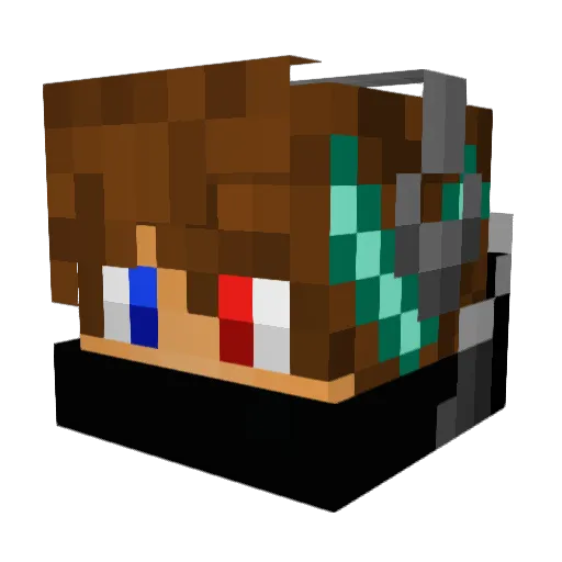 Christoph_2601 Minecraft avatar head, 3D render