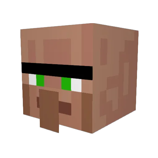 Christopher2110 Minecraft avatar head, 3D render