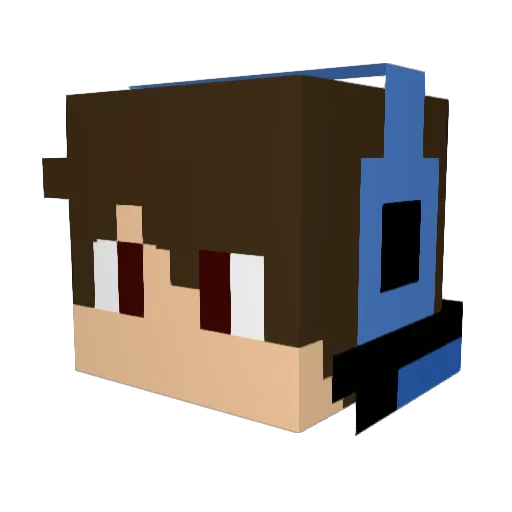 Christopher4016 Minecraft avatar head, 3D render