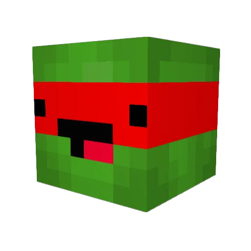 Christopher86 Minecraft avatar head, 3D render
