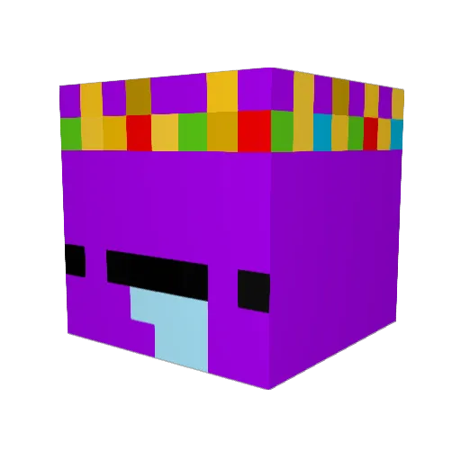 ChristopherMAN3 Minecraft avatar head, 3D render