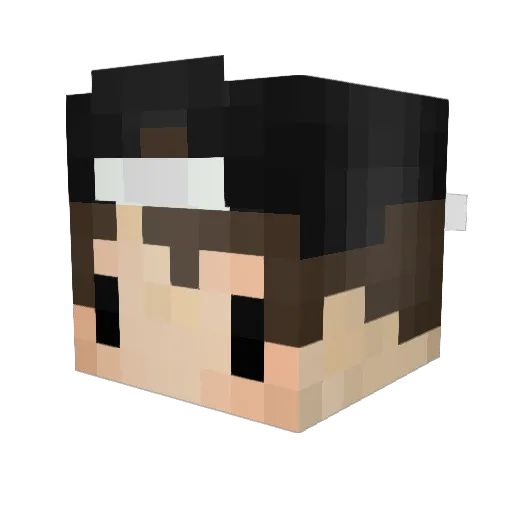 ChristopherTSP Minecraft avatar head, 3D render