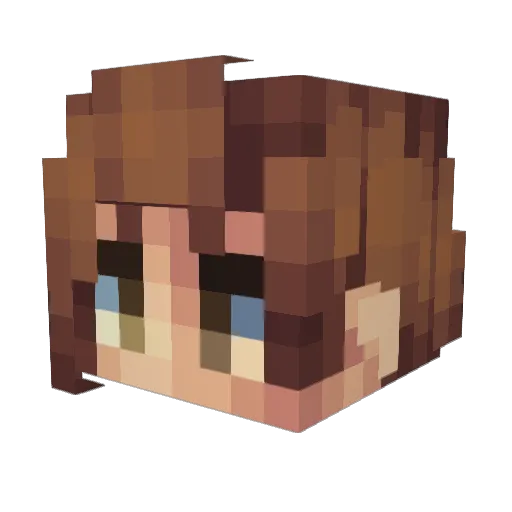 Christopher_Hay Minecraft avatar head, 3D render