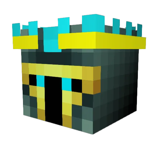 ChristsSoldier Minecraft avatar head, 3D render