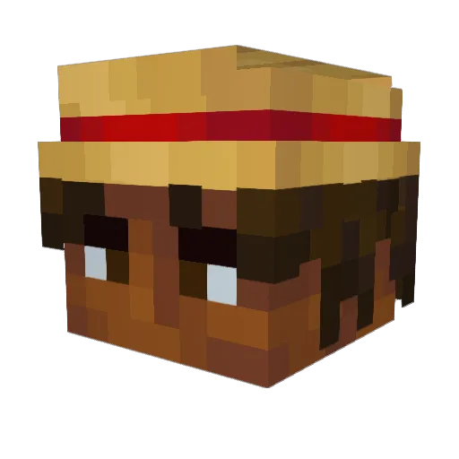 Chrisyboy185 Minecraft avatar head, 3D render