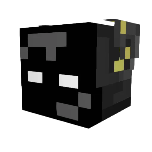 Chriszz_ Minecraft avatar head, 3D render