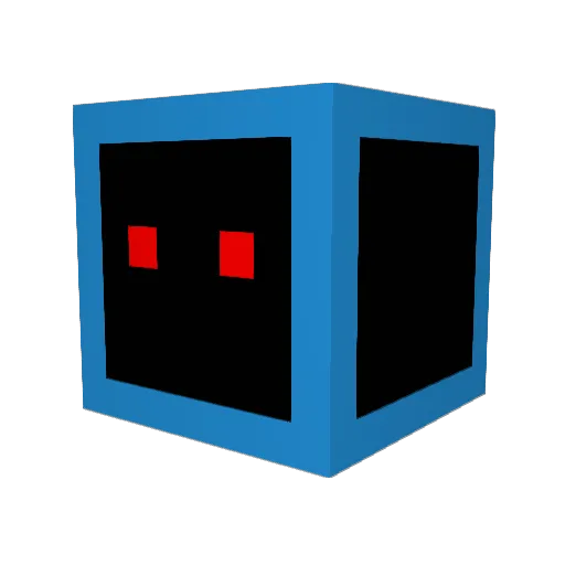 Chriz_W Minecraft avatar head, 3D render