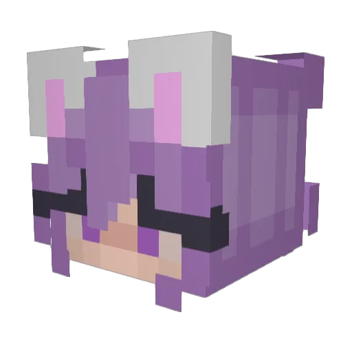 ChrizzlDizzl Minecraft avatar head, 3D render