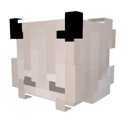 ChronicRhapsody Minecraft avatar head, 3D render