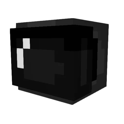 ChronicStats Minecraft avatar head, 3D render