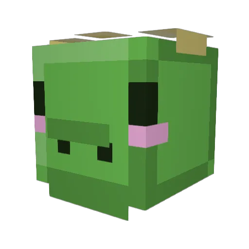 ChronicleOnez Minecraft avatar head, 3D render