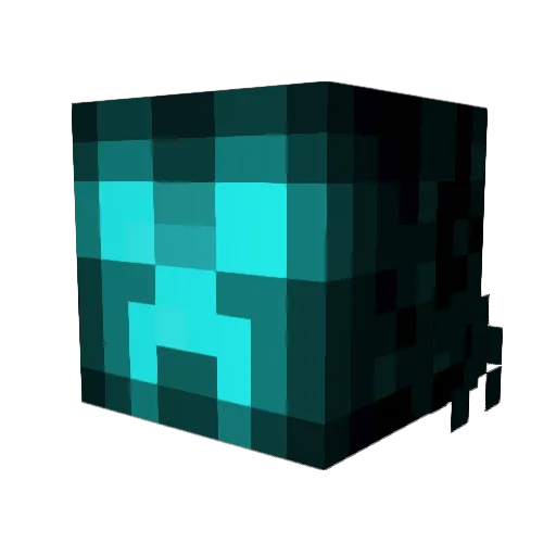 Chronik_Fear Minecraft avatar head, 3D render