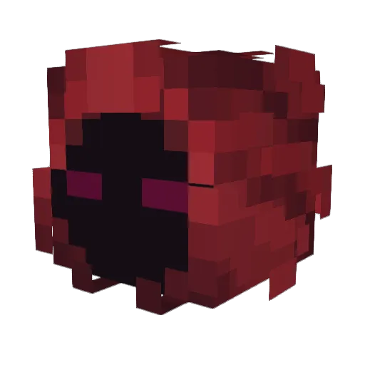ChronixGG Minecraft avatar head, 3D render