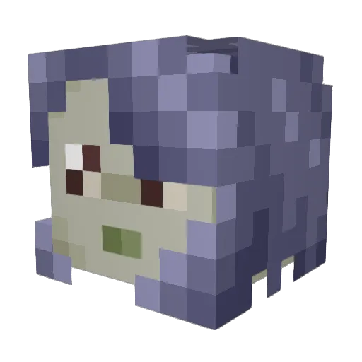 ChronoIsTrigger Minecraft avatar head, 3D render