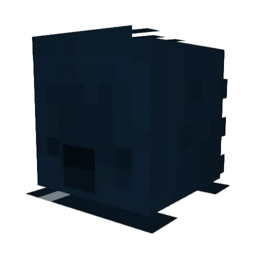 Chrono_Crow Minecraft avatar head, 3D render