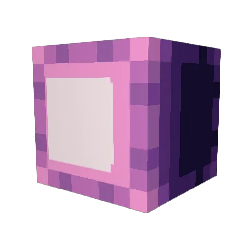 Chronocrafteur Minecraft avatar head, 3D render