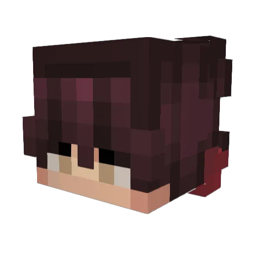 Chrstn30 Minecraft avatar head, 3D render