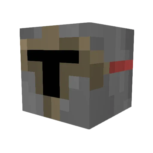 ChrysaorIV Minecraft avatar head, 3D render