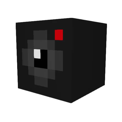 ChrystianEli Minecraft avatar head, 3D render