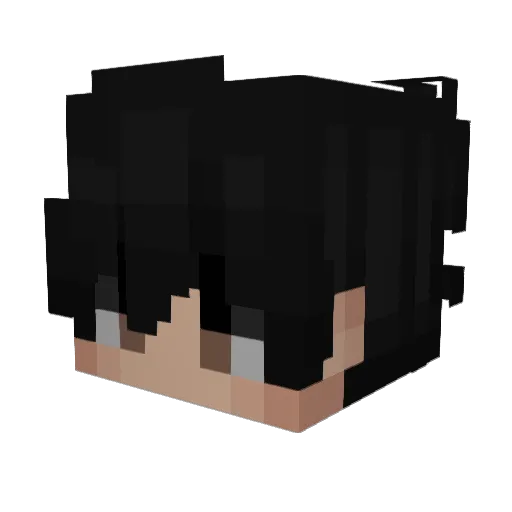 Chstrr Minecraft avatar head, 3D render