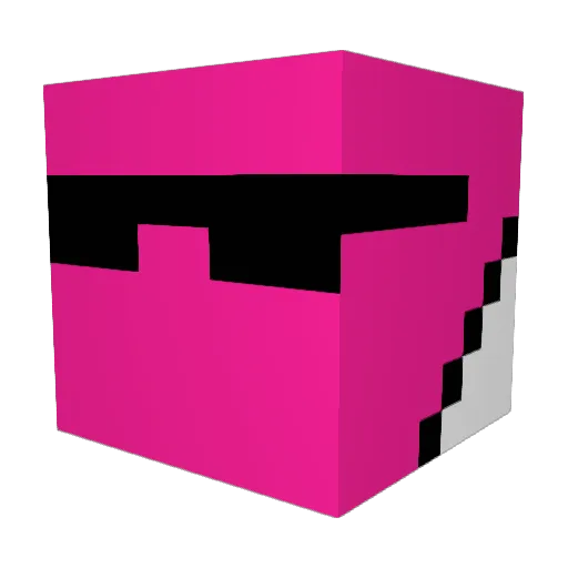 Chubbssss Minecraft avatar head, 3D render