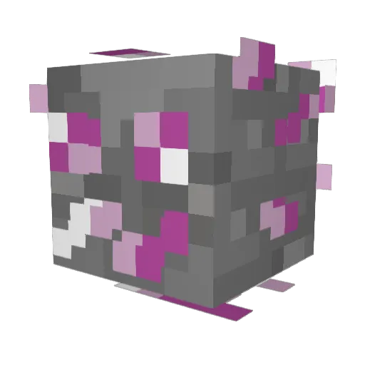 ChubbyCharger Minecraft avatar head, 3D render