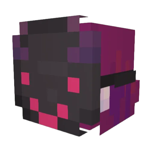 ChubbyMinion Minecraft avatar head, 3D render
