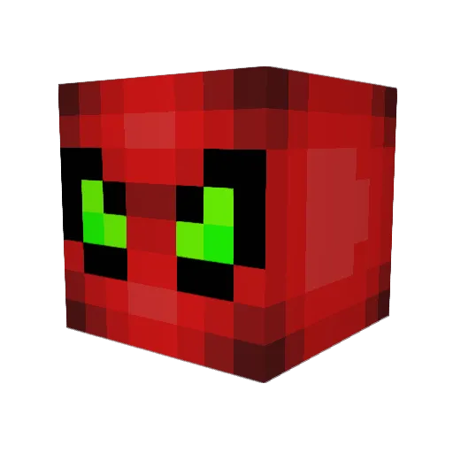 Chubs157 Minecraft avatar head, 3D render