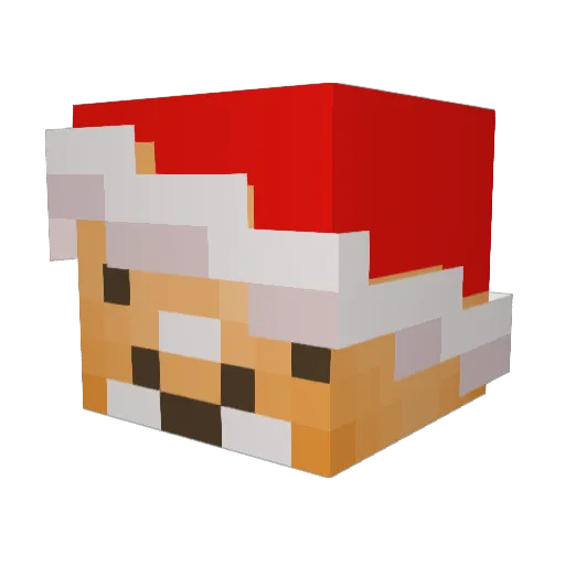 Chubs159 Minecraft avatar head, 3D render