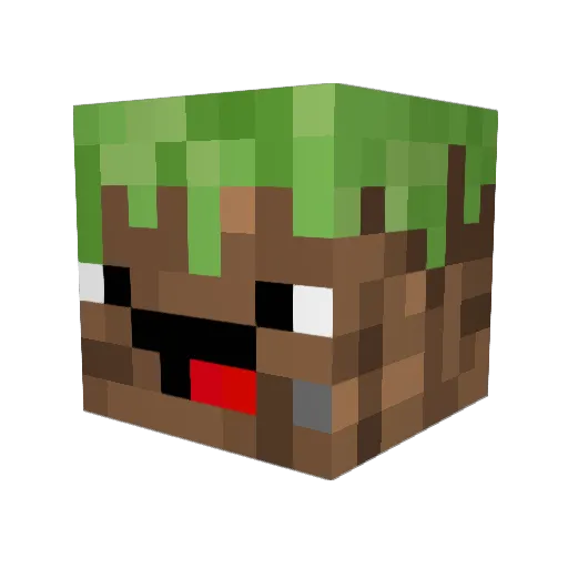 Chubs1821 Minecraft avatar head, 3D render