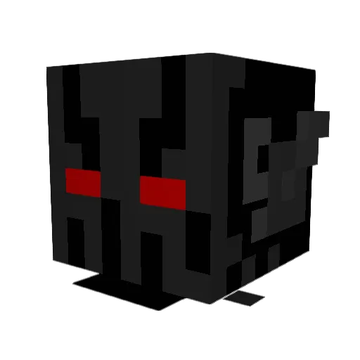 Chubster08 Minecraft avatar head, 3D render