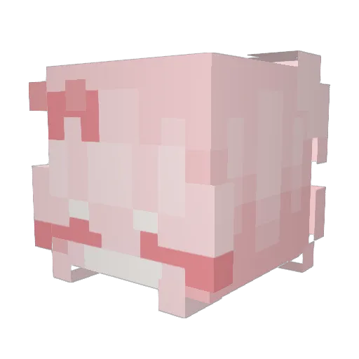ChuchuTrain2007 Minecraft avatar head, 3D render
