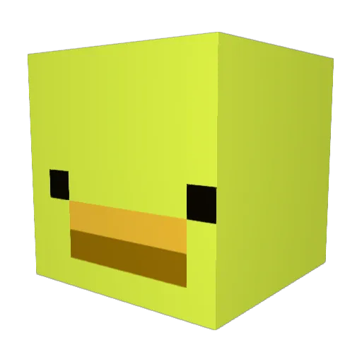 ChuckThompson04 Minecraft avatar head, 3D render