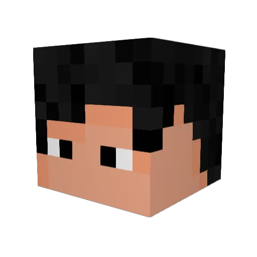 Chuckle__Nuts Minecraft avatar head, 3D render
