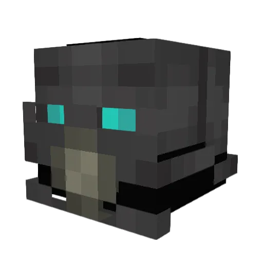 ChucksChicanery Minecraft avatar head, 3D render