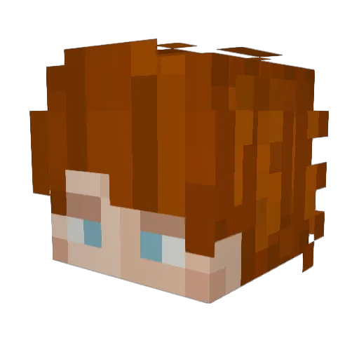 Chucky_Kr Minecraft avatar head, 3D render