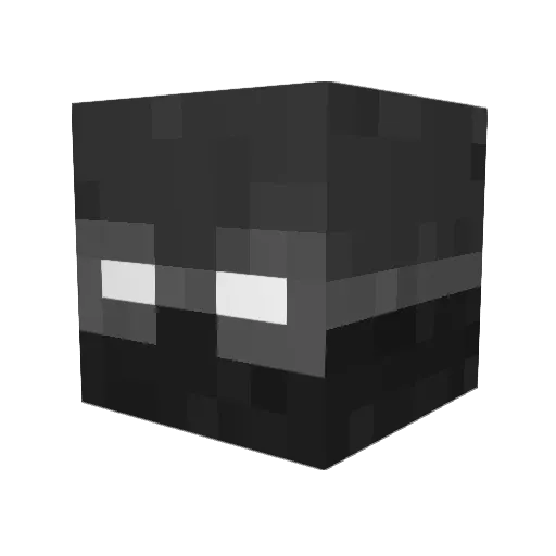 Chuggy_ Minecraft avatar head, 3D render