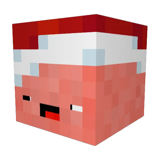 ChungFam Minecraft avatar head, 3D render