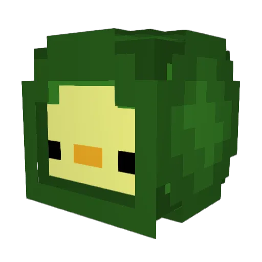 ChunkyBoy616 Minecraft avatar head, 3D render
