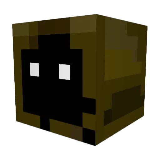 ChunkyDino543 Minecraft avatar head, 3D render